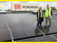 Elektromobily v terminálu DB Schenker bude dobíjet solární energie